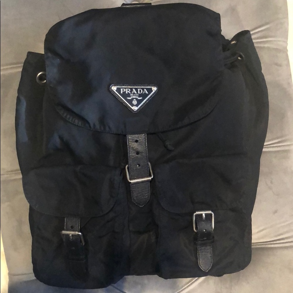 Prada nylon backpack